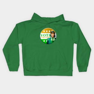 Vote for Loki green version Kids Hoodie